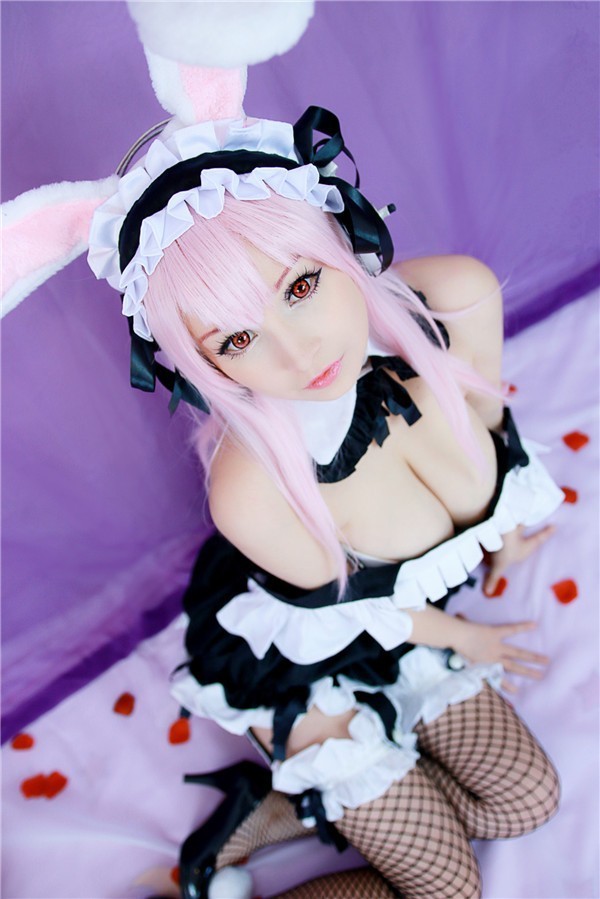 [会员][视图][Cosplay]Hidori Rose-Sonico Bunny Maid（Super Sonico）（56P/2V/184MB）插图2